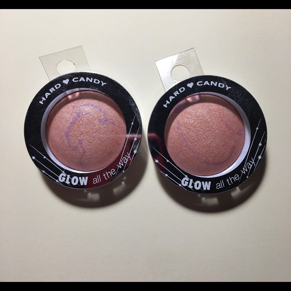 2 Hard Candy honeymoon blush crush baked blush